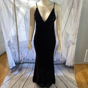 HOUSE OF FUN MAXI DRESS BLACK